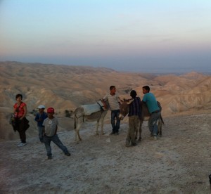 Beduini nel deserto